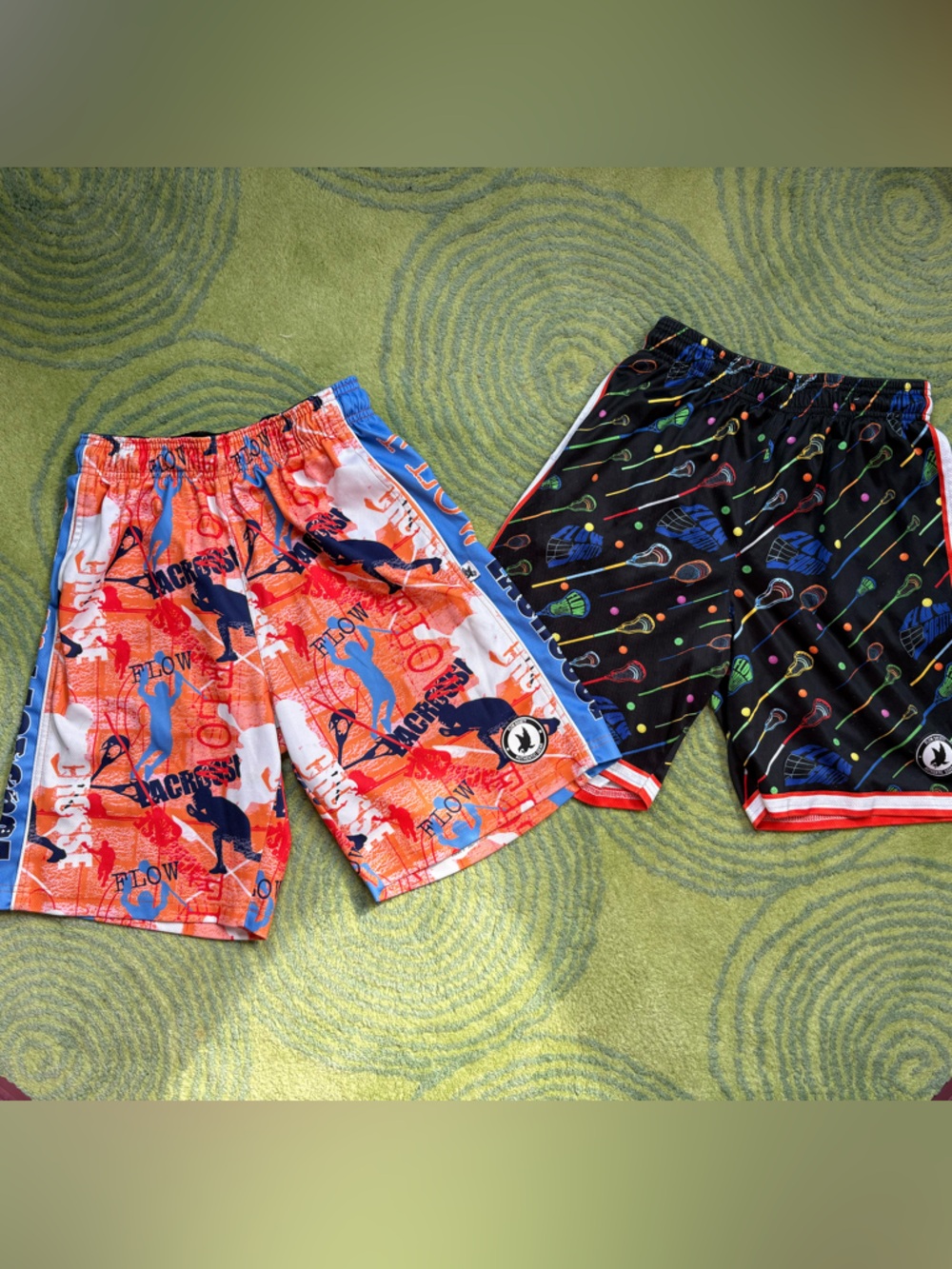 Flow Society Youth size Large Lacrosse shorts (2).